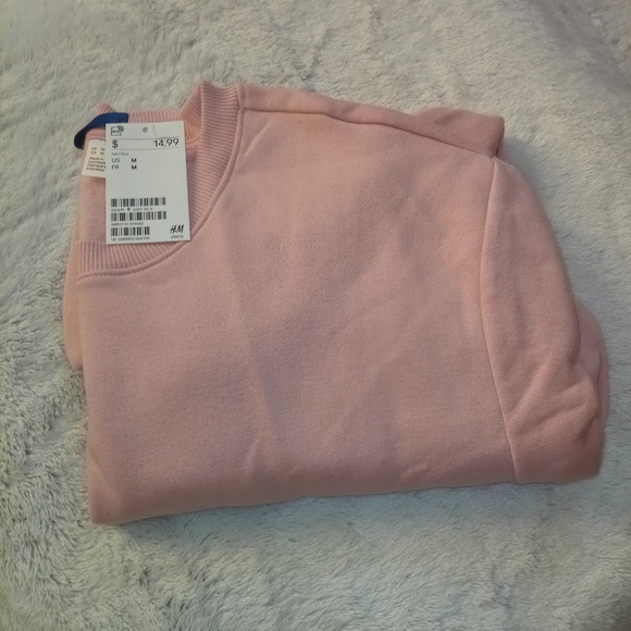 COPY - Pink men's loose-fitting sweater - Picture 4 of 5